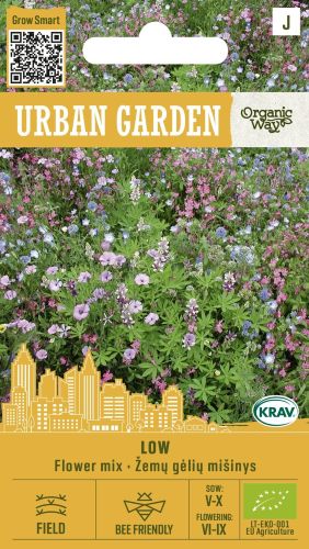 Flower Mix Low ORGANIC Seeds